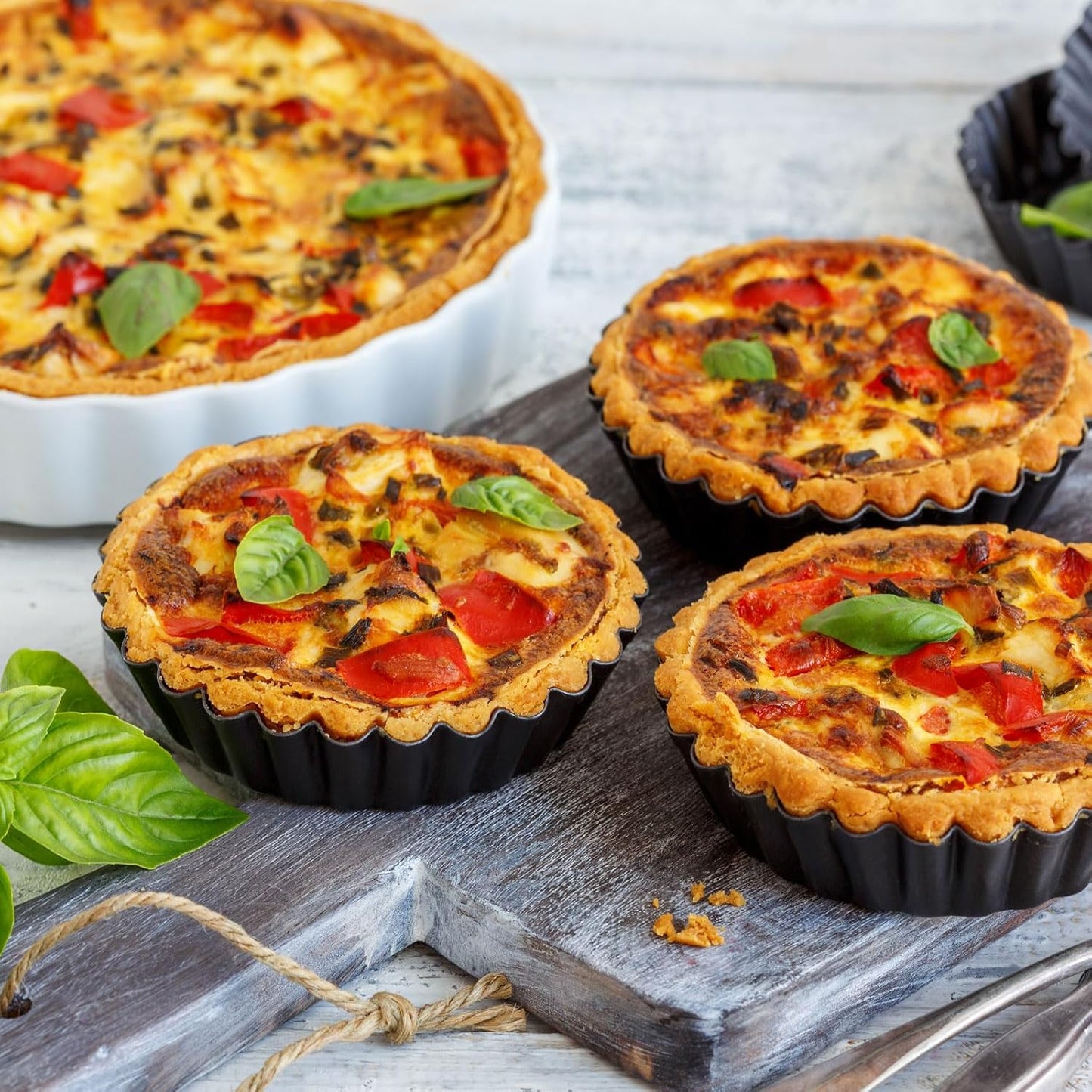 uxcell 42Pcs Silicone Cupcake Liners, Non-Stick Baking Cups, for Cooking Eggs, Baking Muffins and Make a Cake(Rose Red)