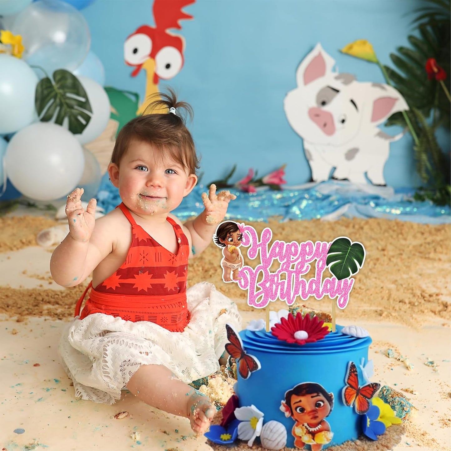 Seyal® Bby Mna Happy Birthday Topper