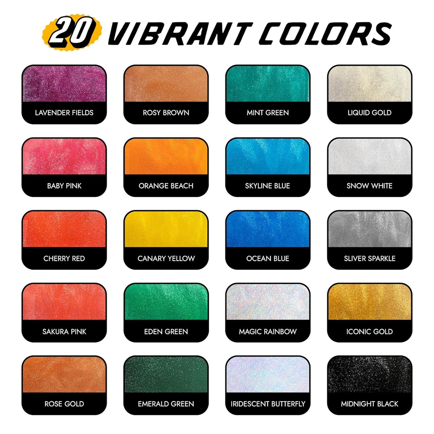 MONÉGASQUE Orange Edible Glitter for Drinks 10g – Edible Glitter for Cakes & Cocktails – Orange Cupcakes & Halloween Cake Decorations Spray Sprinkles – Drink Shimmer Powder for Cocktail Sparkles