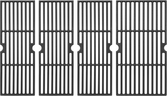 Cast Iron Grill Grates for Charbroil Performance 5 Burner Grills 463275517 463243518 463243519 463275717, Cooking Grids for Charbroil Performance 6 Burner 463274419 Grill, G470-0002-W1 G470-0003-W1