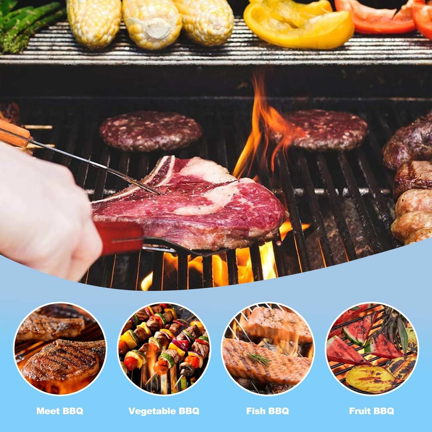 17 3/4” Stainless Steel Heat Plate and 19.25" Cooking Grids for Jenn Air 720-0336,720-0337,720-0511, 720-0512, 720-0339 Gas Grill,Grates Replacement For JennAir Grill