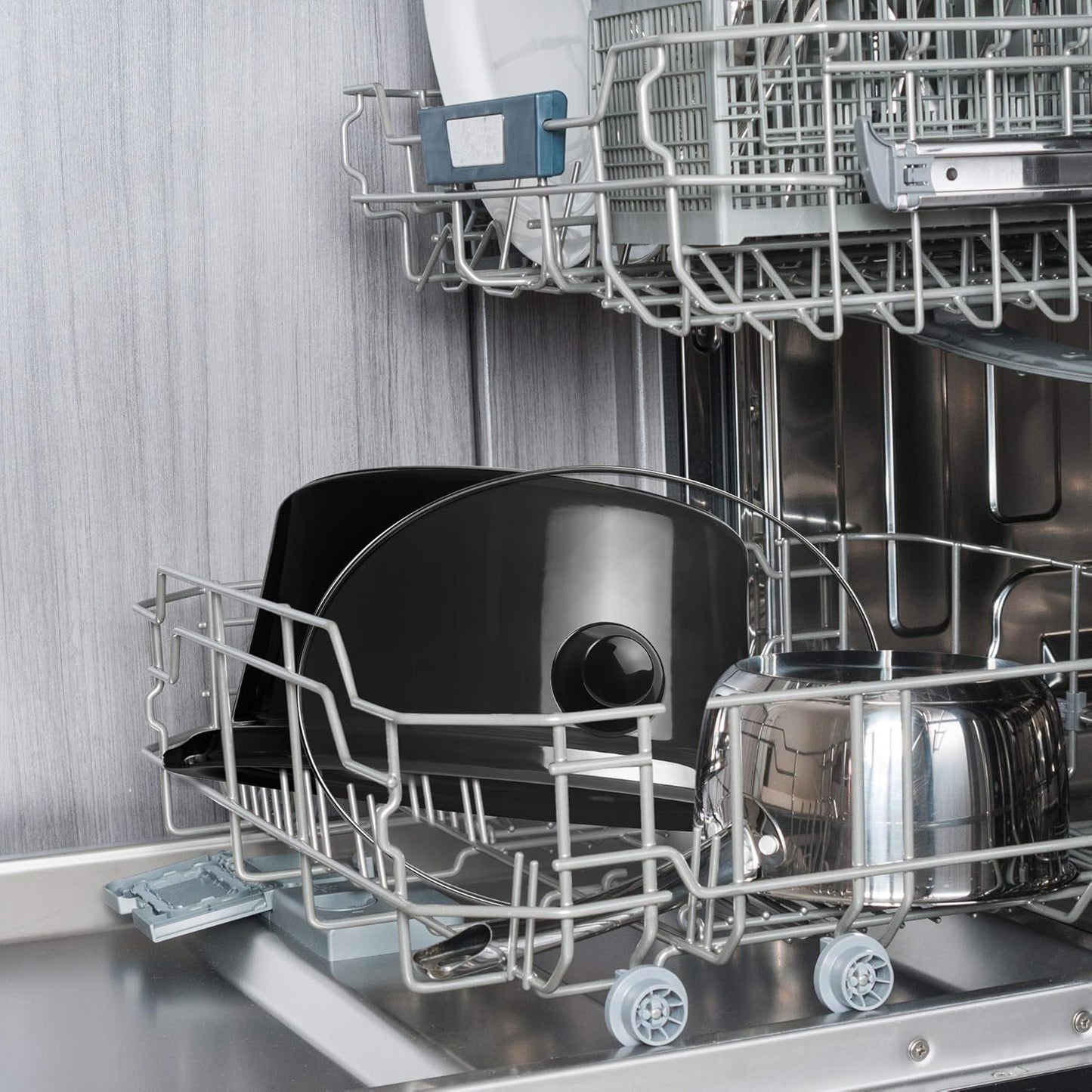 Courant Oval Slow Cooker Crock, with Easy Options 8.5 Quart Dishwasher Safe Pot, Stainless Steel