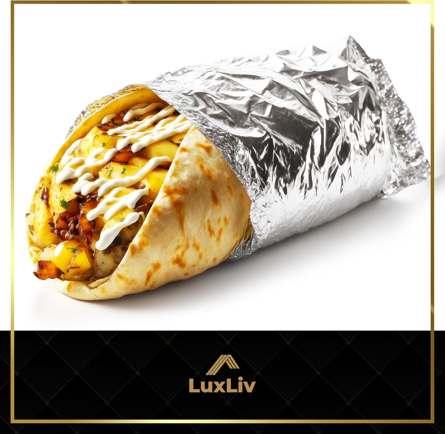 200 Pre-Cut Pop-Up Aluminum Wraps – 12” Heavy-Duty Disposable Wraps for Restaurants & Kitchens, Perfect for Cooking, Storing & Grilling Food