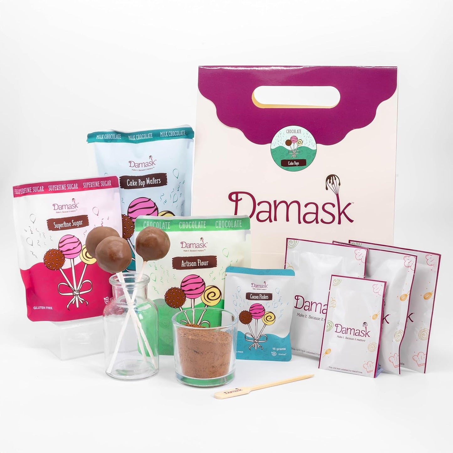 Classic Chocolate Cake Pop Kit - Milk Chocolate Coating