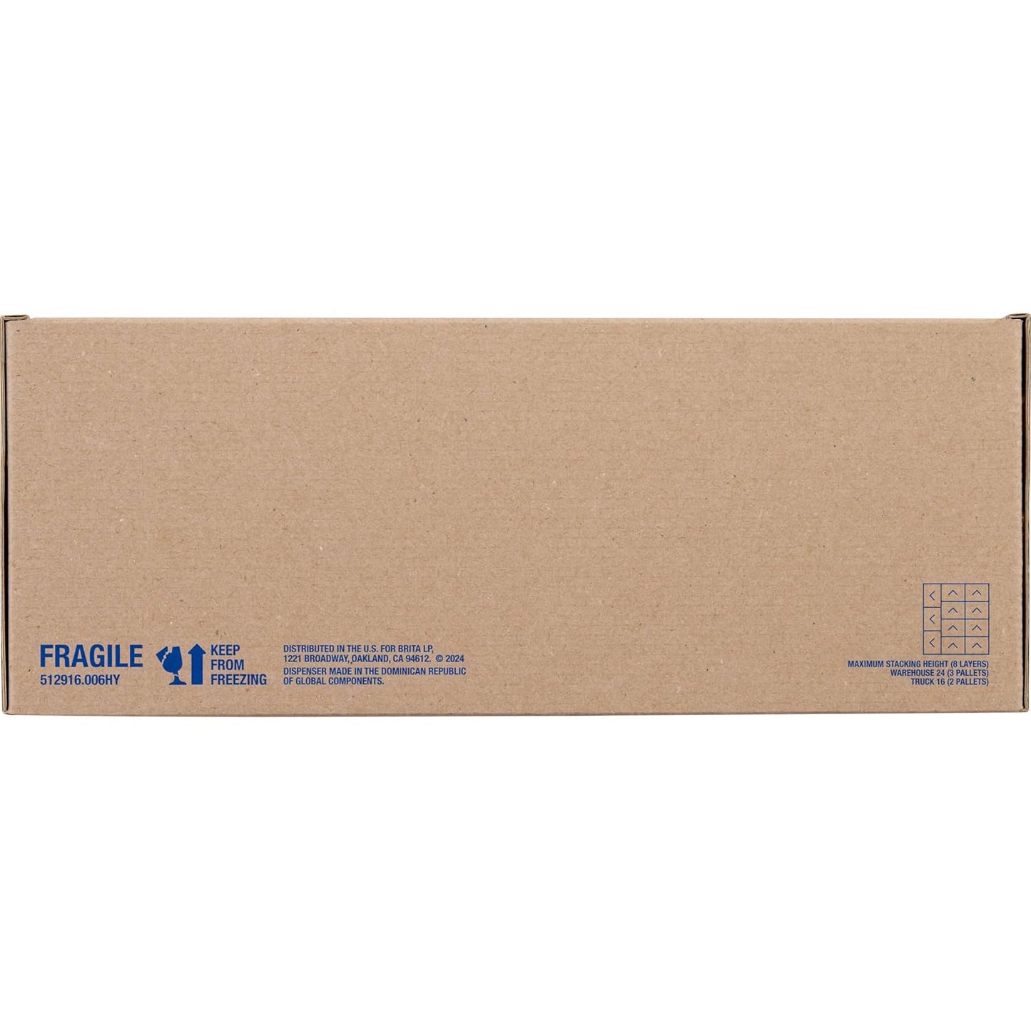 Brita UltraMax Large Water Dispenser with 1 BritaPlus Filter, 27 Cup, White (Package May Vary)