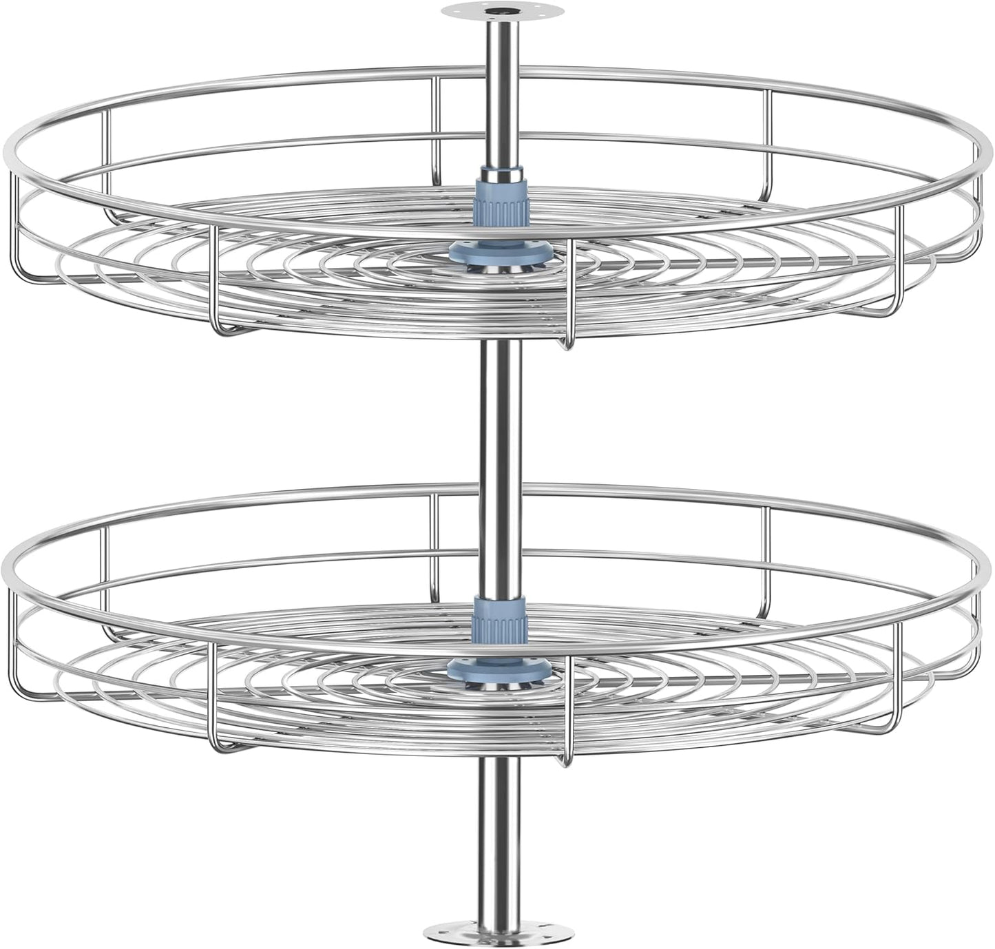 32 1/4" Lazy Susan Turntable for Cabinet, Full Circle Corner Cabinet Lazy Susan Replacement Shelves, Suitable for Minimum Cabinet Size 36 inches, Rotating Rack for Corner Base