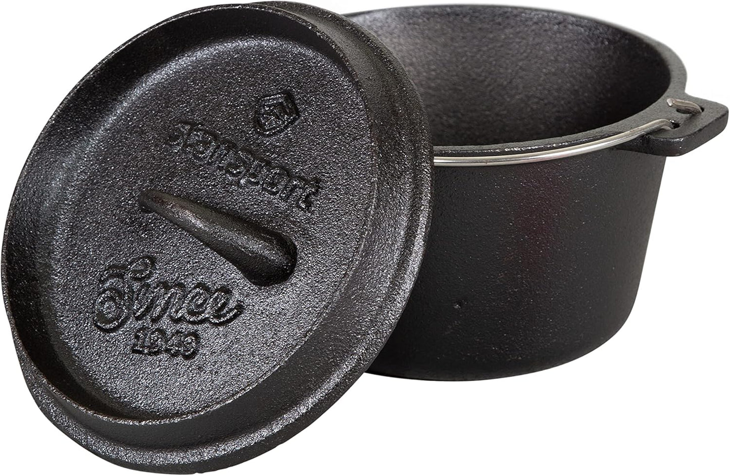Stansport Pre-Seasoned Cast Iron Dutch Oven