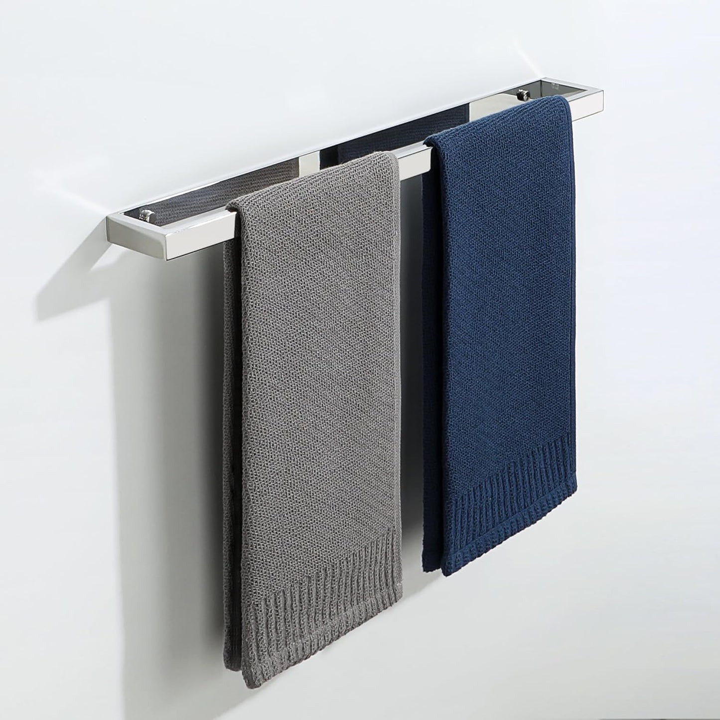 Alise Bath Towel Bar,Wall Mount Towel Holder Towel Rack Towel Hanger for Bathroom Lavatory,20 Inch SUS304 Stainless Steel Towel Rail,Polished Chrome GJF050-C