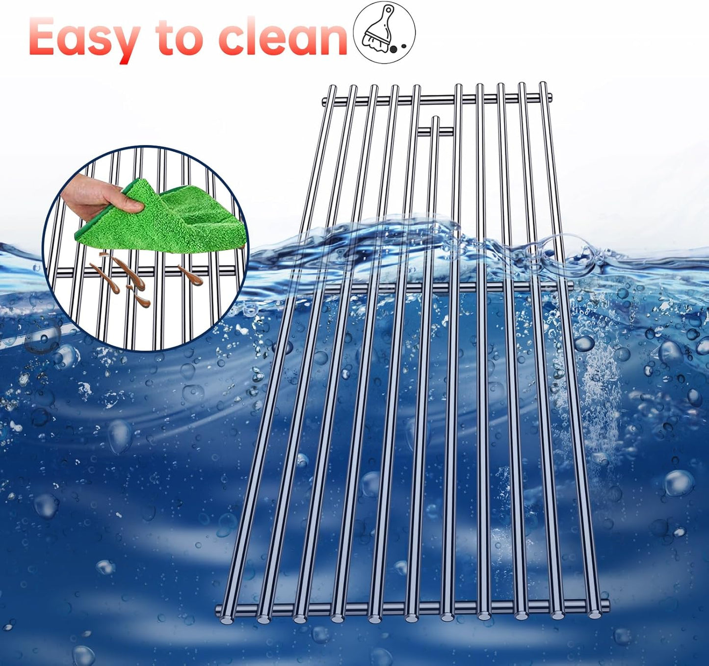 16GA Grill Heat Plates 9MM 16517 Grill Grates for 16631 16520 Bull Grill Replacement Parts, BBQ Bull Angus 4 Burner 47628 47629, Bull Outlaw 26038 26039, Steer Premium 69008, Lonestar 87049