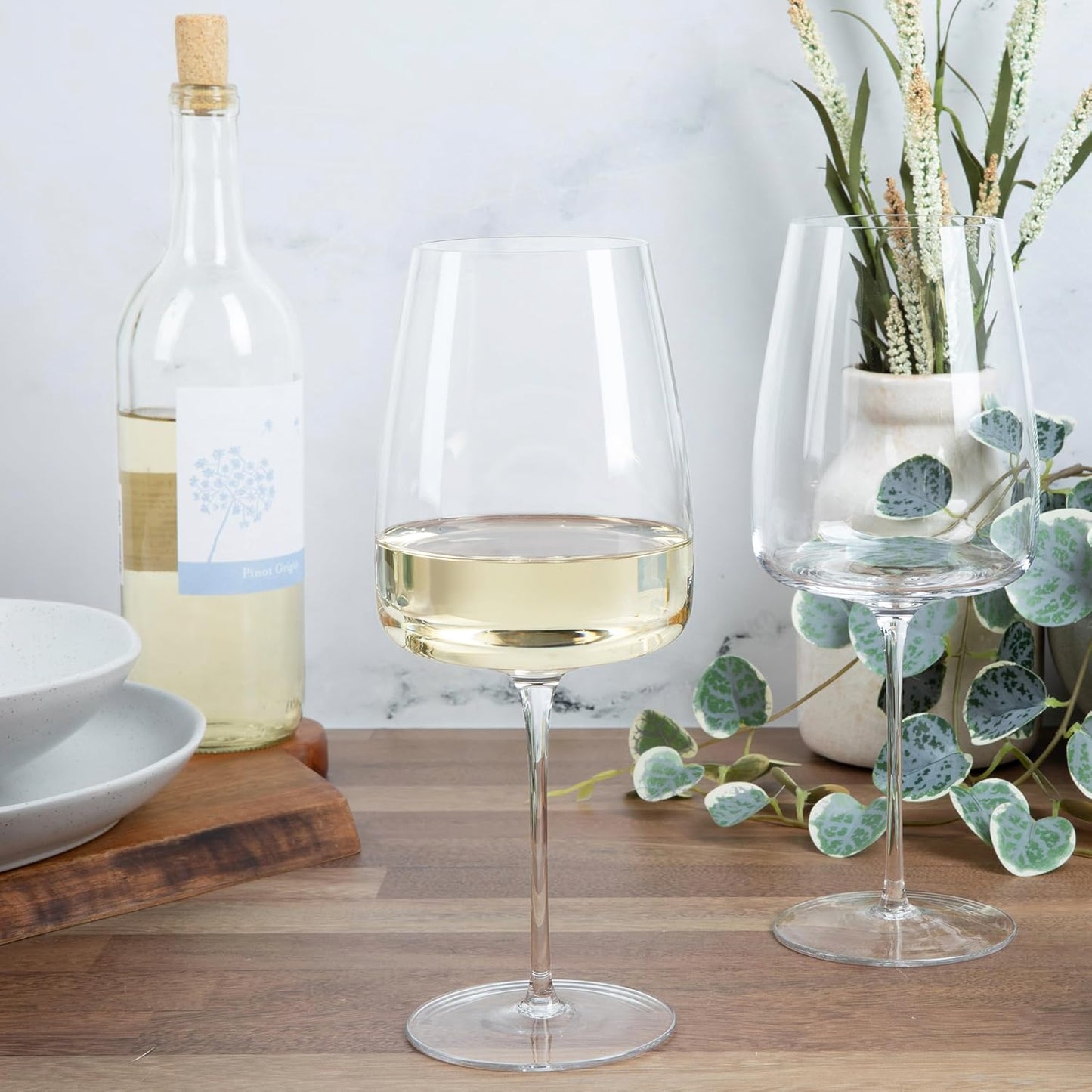 Tall Pour Wine Glasses (4-Piece Set)