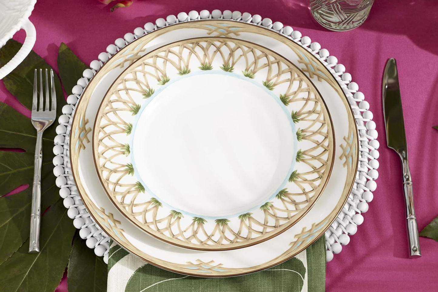 Hampton Forge Hampton Signature – Bamboo – 20 Piece Flatware Set, Service for 4