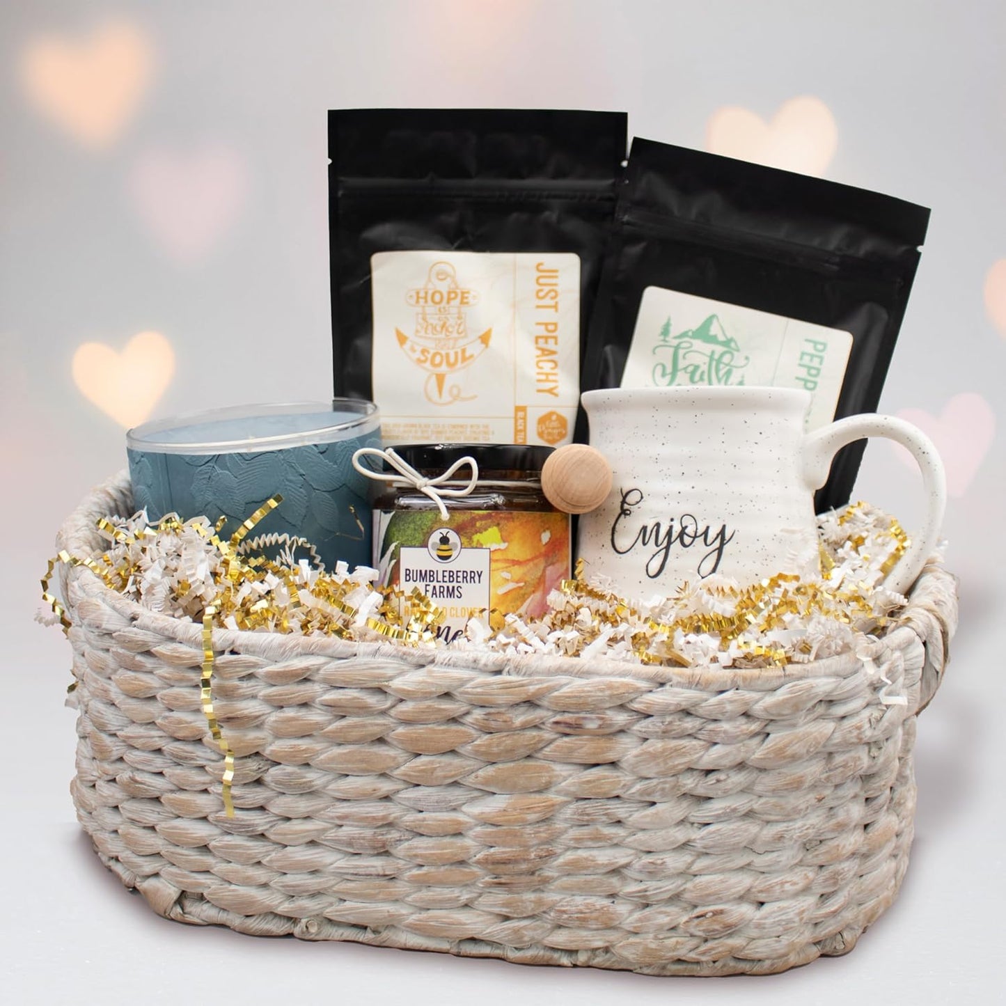 MagicWater Crinkle Cut Paper for Gift Baskets - 2LB - White & Gold - Perfect for Shredded Paper Filler, Basket Filler, Gift Boxes, Bridesmaid Gifts, Halloween Stuffers & More – Ideal for All Occasions