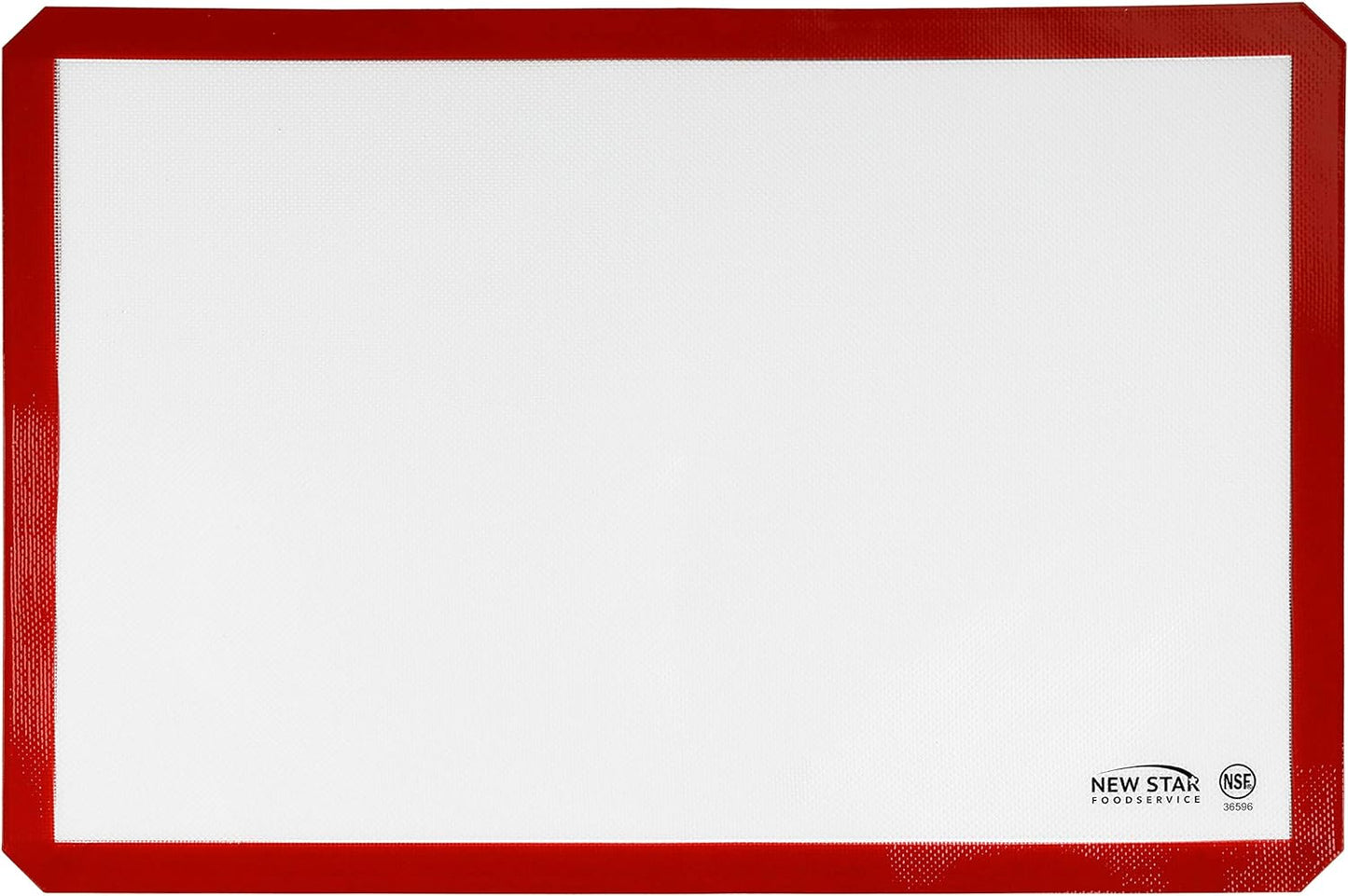 New Star Foodservice 36596 Commercial Grade Silicone Baking Mat Non-Stick Pan Liner, 17 x 25 inch (Full Size)