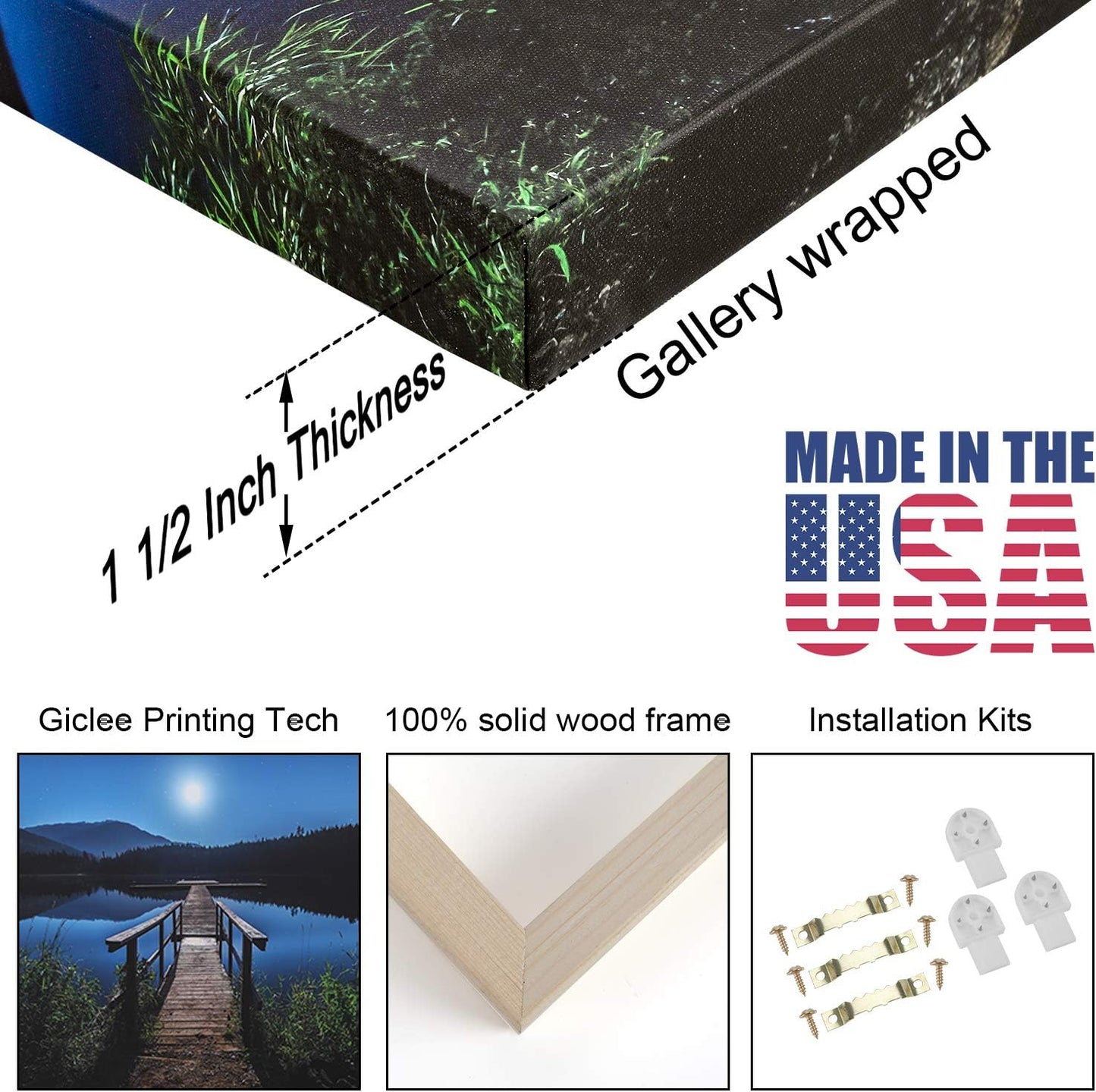 Looife Vintage Wine Bottle & Grapes Canvas Wall Art - Kitchen, Dining Room, Bar Decor - 20x30 inch, Ready to Hang Modern Art Deco