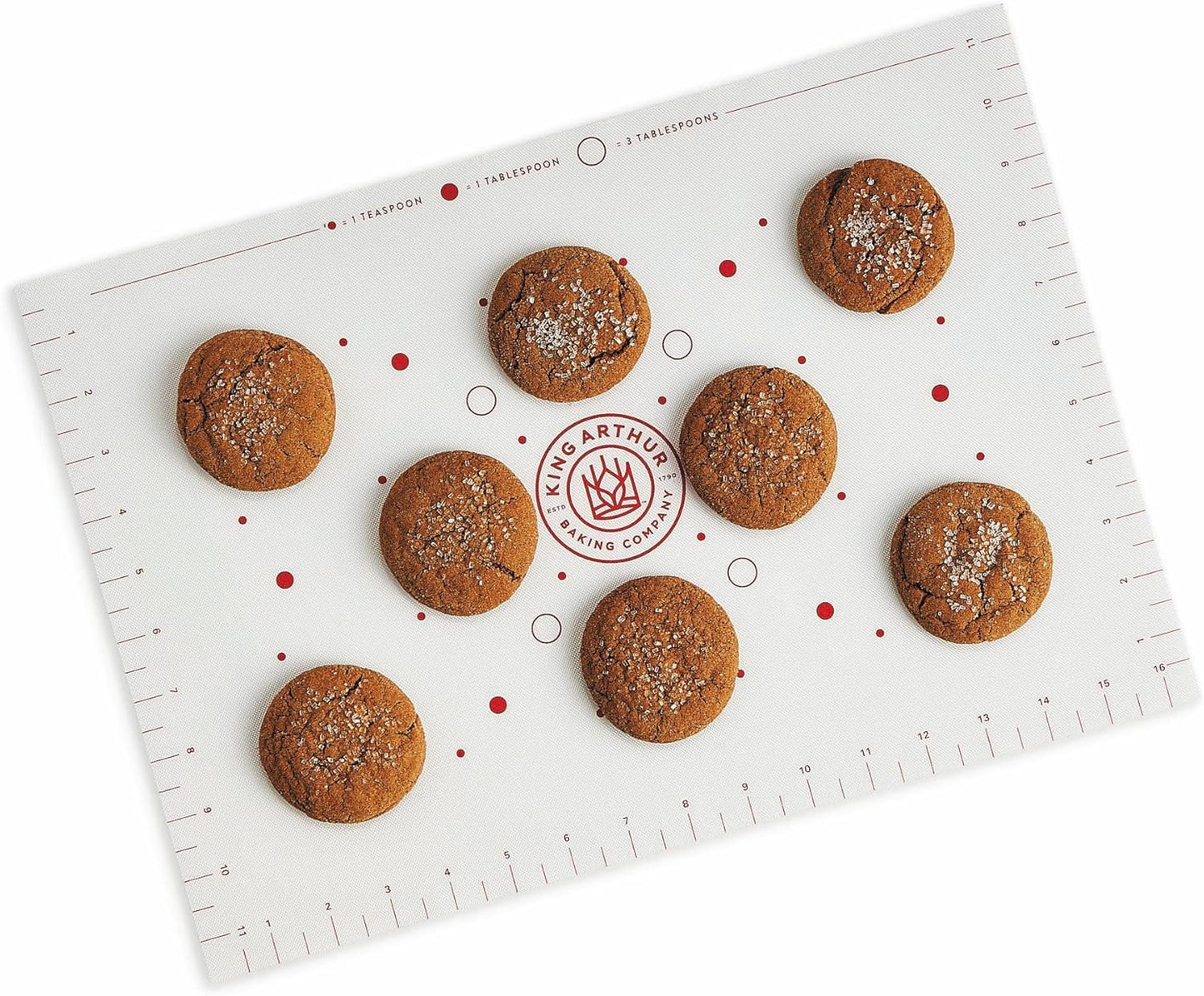 King Arthur Baking Company Cookie Mat, Non-Stick Silicone