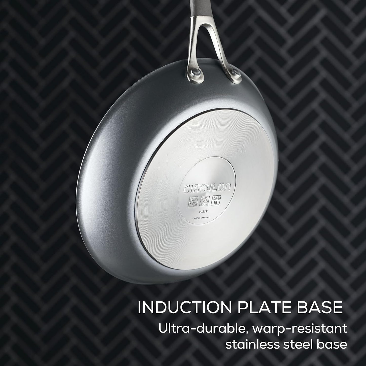 Circulon A1 Series with ScratchDefense Technology Nonstick Induction Frying Pans/Skillet Set, 8.5 Inch and 10 Inch - Graphite, Skillet Set (8.5" & 10")