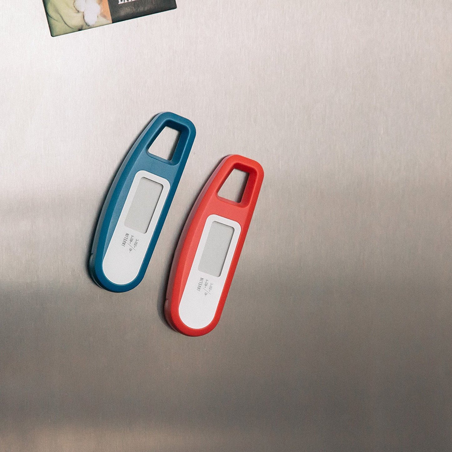 Lavatools Javelin® Ultra-Fast 3-Second Digital Instant Read Meat Thermometer for Grill and Cooking, 2.75" Probe, Compact Foldable Design, Large Display, IP65 Water Resistant, NSF Certified – Sambal