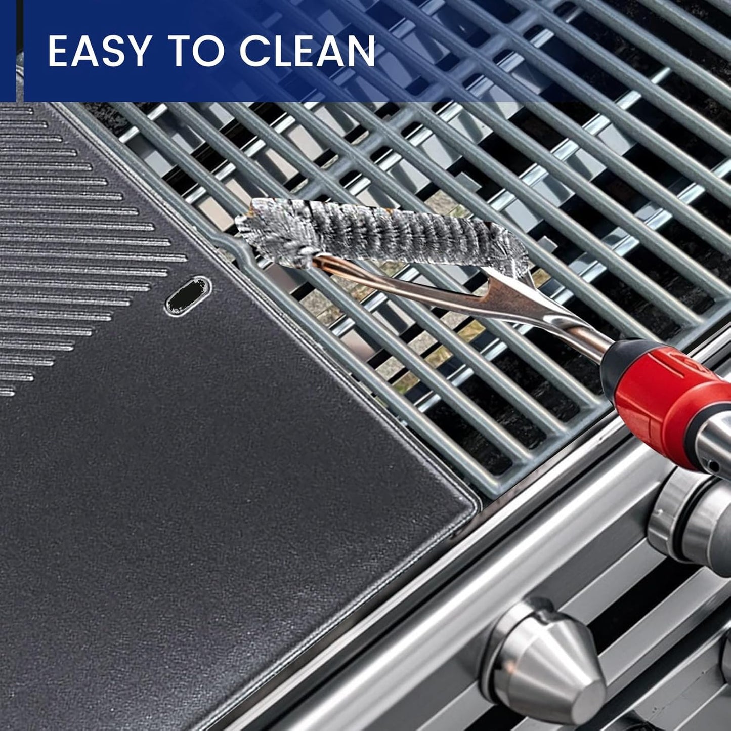 Shengyongh CC7522 (2-Pack) 15 Inch Cast Iron Grates and Griddle Replacement for Weber 7522 7521 Genesis Silver A Spirit 210 Spirit e210 Spirit 500 Parts