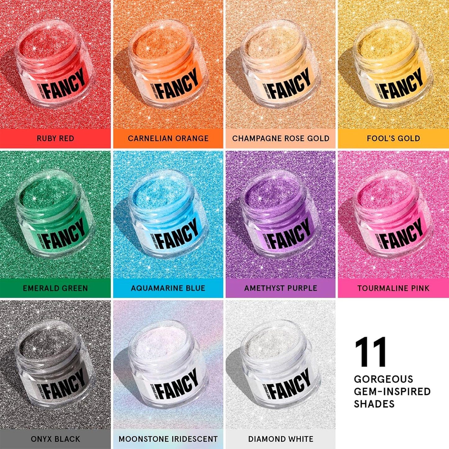 Fancy Sprinkles Halloween Amethyst Purple Premium Edible Glitter, 100% Edible Glitter for Sparkling Food & Drinks No Taste or Texture (4gm)