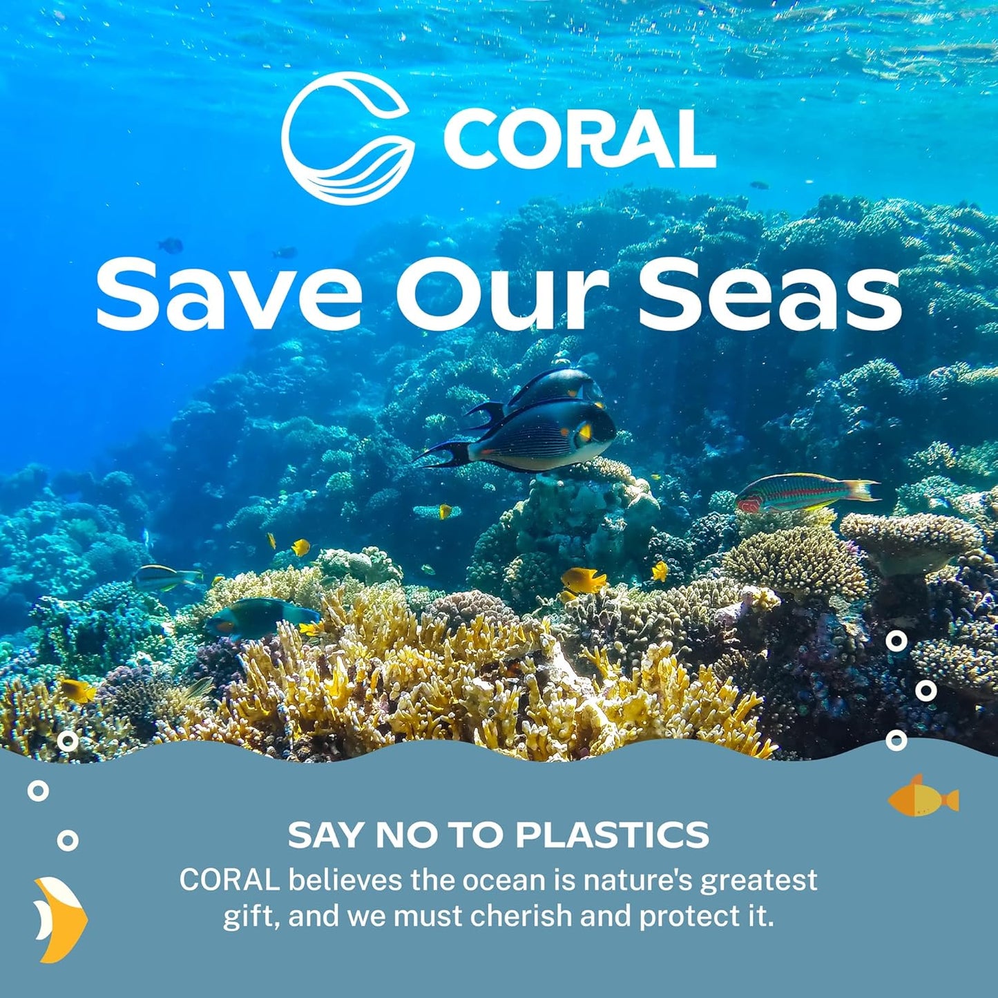 CORAL Light Brown 100% Compostable Spoons & Forks Set - 220 Pieces - No Plastic Utensil 110 Forks, 110 Soup Spoons - Break Resistant with Smooth Edges, Ocean Friendly Alternative to Plastic Silverware