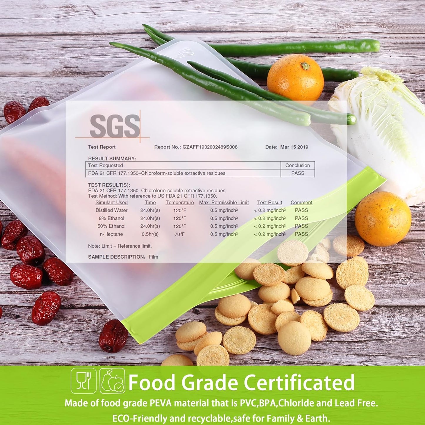 SPLF 12 Pack Dishwasher Safe Reusable Bags Silicone, Leakproof Reusable Freezer Bags, BPA Free Reusable Storage Bags for Lunch Marinate Food Travel - 2 Gallon 5 Sandwich 5 Snack Bags