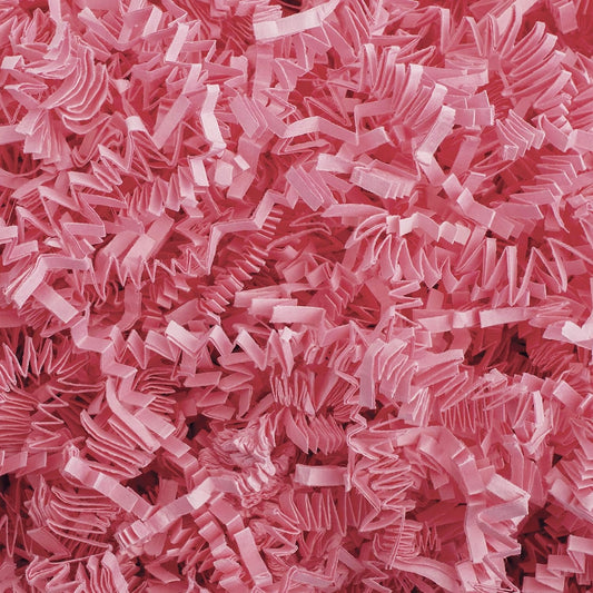 MagicWater Crinkle Cut Paper for Gift Baskets - 2LB - Light Pink - Perfect for Shredded Paper Filler, Basket Filler, Gift Boxes, Bridesmaid Gifts, Halloween Stuffers & More – Ideal for All Occasions