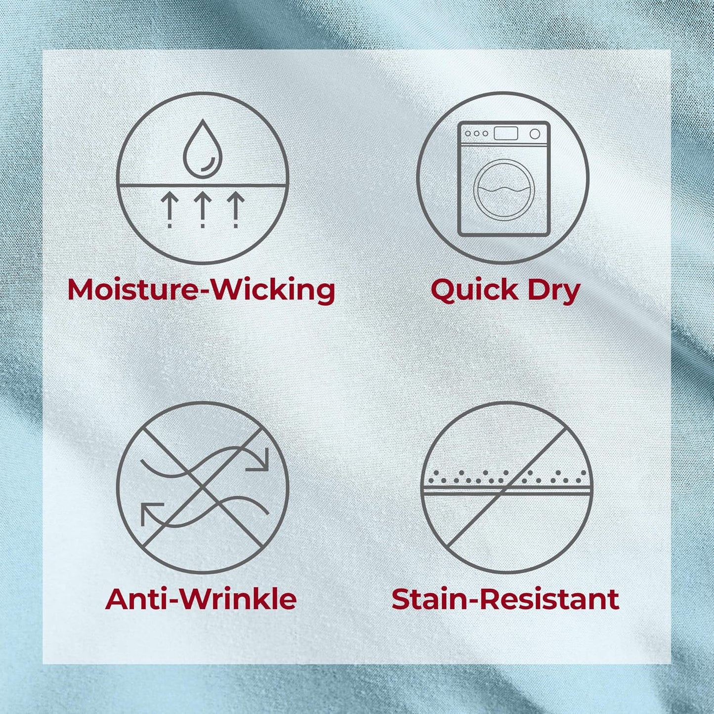 Mellanni Split King Sheets Set - 5 PC Iconic Collection Bedding - Hotel Luxury, Extra Soft, Cooling Bed Sheets - Wrinkle, Fade, Stain Resistant (Split King, Aqua)