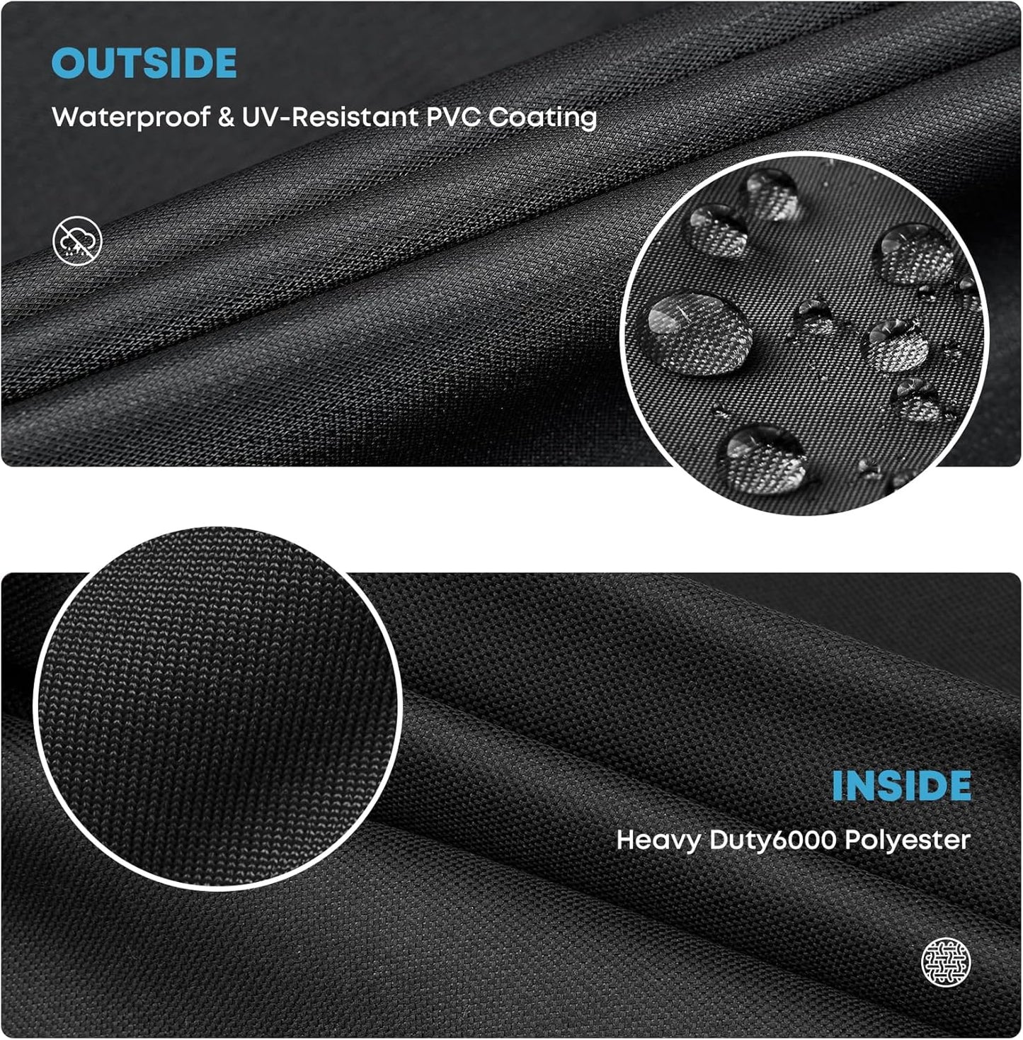 Stanbroil Patio Cover for Camp Chef 2 Burners Stove, Outdoor Stove Cover for 14'' x 32'' Camp Stove, Fits OSD-60LW, EX-60, CC-60, DL-60, DC-60LW, DH-280, DH-170, SOC-60