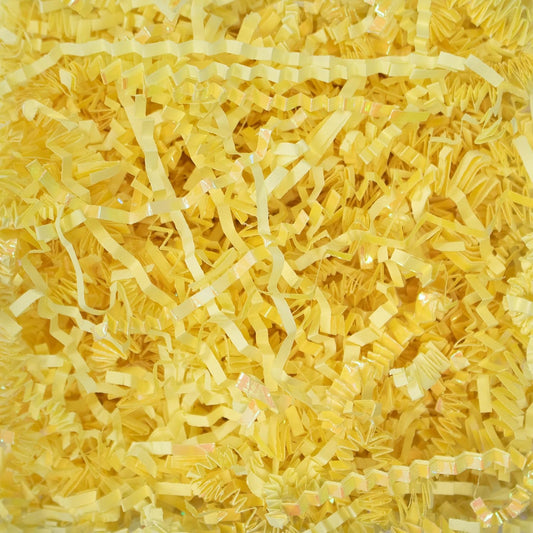 MagicWater Crinkle Cut Paper for Gift Baskets - 2LB - Diamond Canary - Perfect for Shredded Paper Filler, Basket Filler, Gift Boxes, Bridesmaid Gifts, Halloween Stuffers & More – For All Occasions