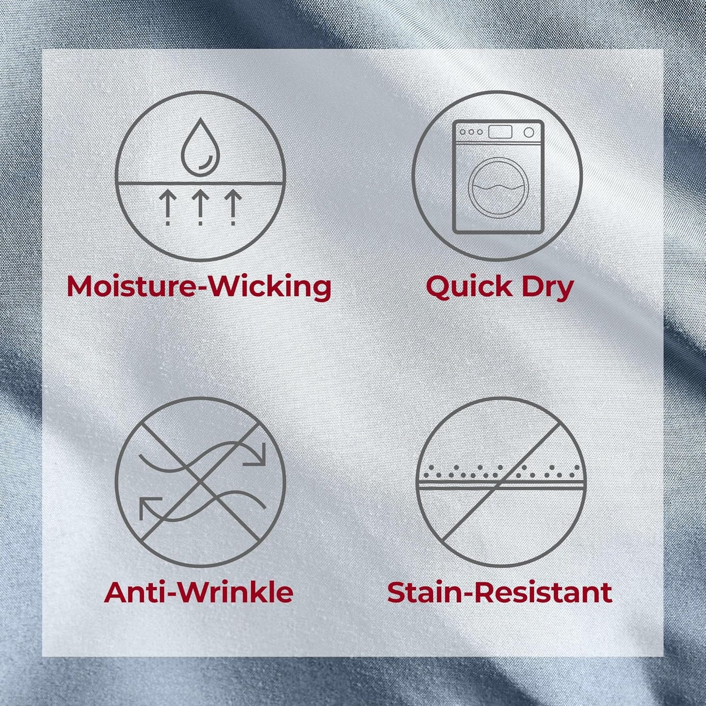 Mellanni Split King Sheets Set - 5 PC Iconic Collection Bedding - Hotel Luxury, Extra Soft, Cooling Bed Sheets - Wrinkle, Fade, Stain Resistant (Split King, Blue Hydrangea)