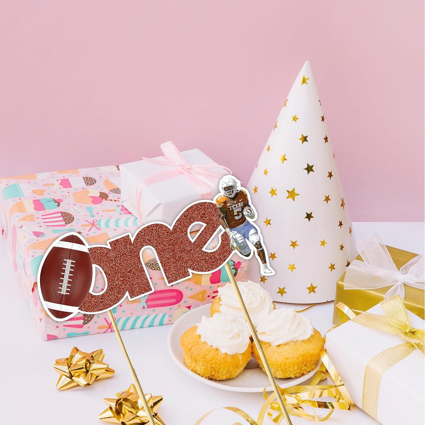 Seyal® American Football One cake topper