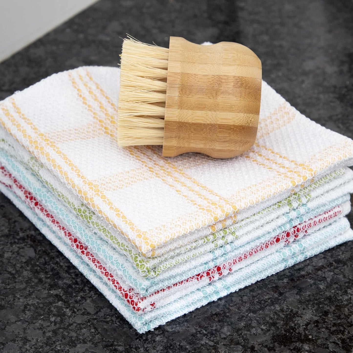 Ritz Cotton Scouring Dish Cloth 5-Pack, Multi