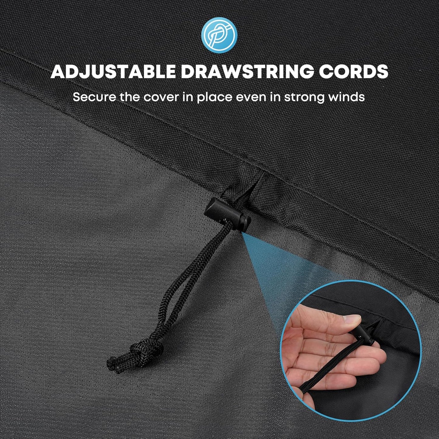 Stanbroil Patio Cover for Camp Chef 2 Burners Stove, Outdoor Stove Cover for 14'' x 32'' Camp Stove, Fits OSD-60LW, EX-60, CC-60, DL-60, DC-60LW, DH-280, DH-170, SOC-60